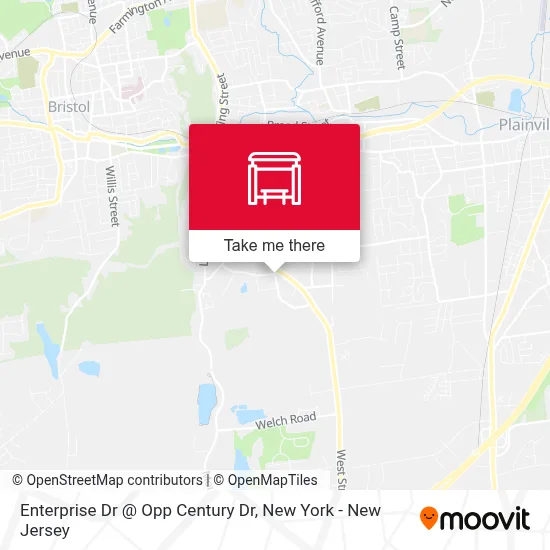 Enterprise Dr @ Opp Century Dr map