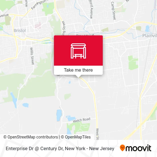 Enterprise Dr @ Century Dr map