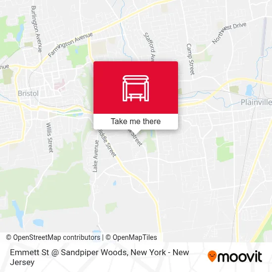 Emmett St @ Sandpiper Woods map