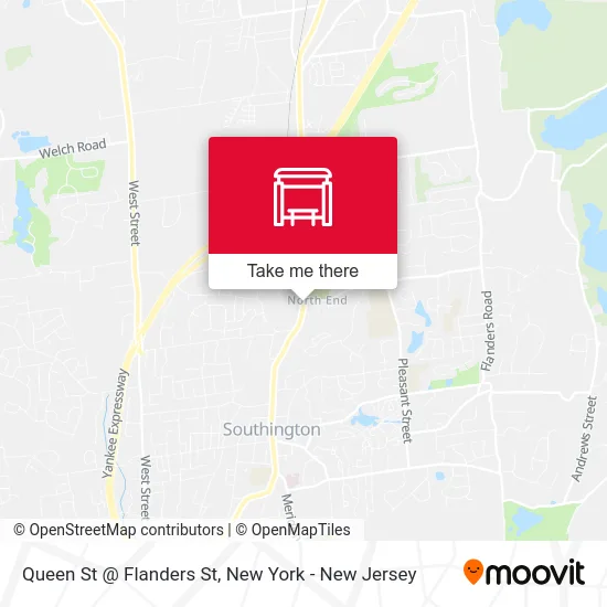 Queen St @ Flanders St map