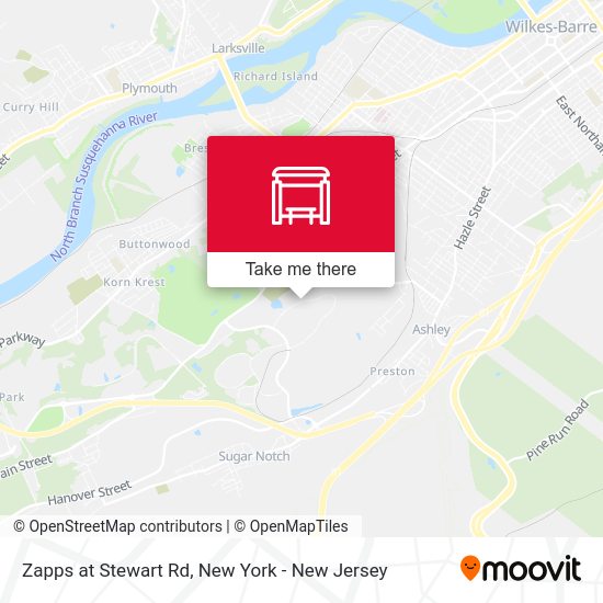 Zapps at Stewart Rd map