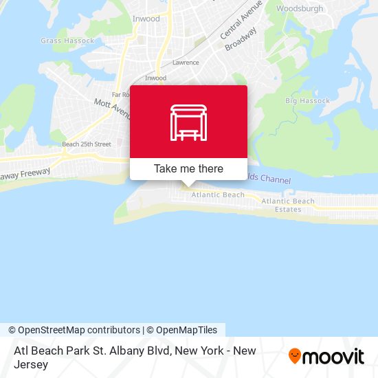 Atl Beach Park St. Albany Blvd map