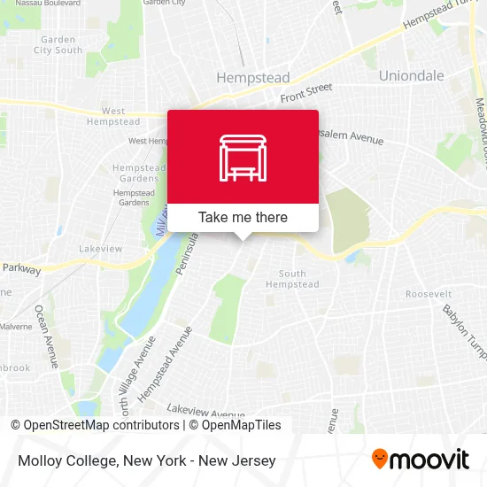 Molloy College map