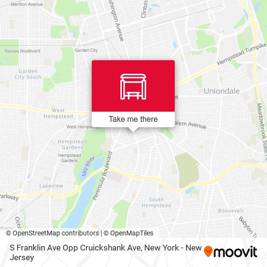 Mapa de S Franklin Ave Opp Cruickshank Ave