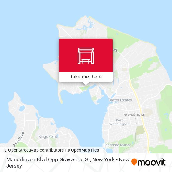 Mapa de Manorhaven Blvd Opp Graywood St