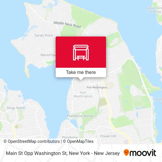 Main St Opp Washington St map