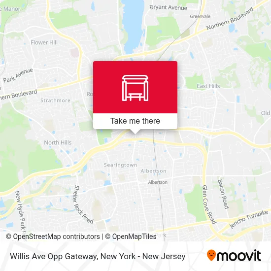 Willis Ave Opp Gateway map