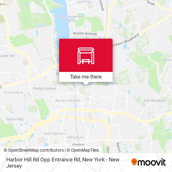 Harbor Hill Rd Opp Entrance Rd map