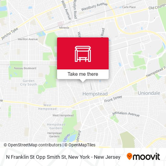 Mapa de N Franklin St Opp Smith St