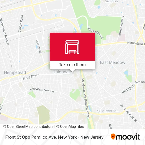 Front St Opp Pamlico Ave map