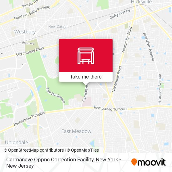 Mapa de Carmanave Oppnc Correction Facility