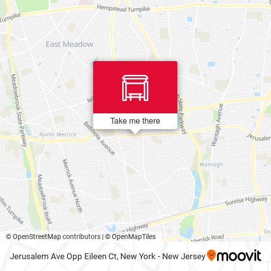 Mapa de Jerusalem Ave Opp Eileen Ct