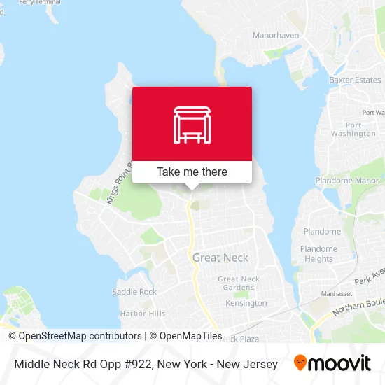 Middle Neck Rd Opp #922 map
