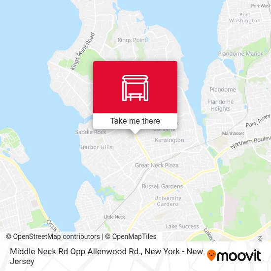 Middle Neck Rd Opp Allenwood Rd. map