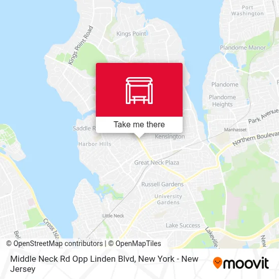 Middle Neck Rd Opp Linden Blvd map