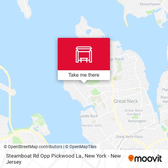 Mapa de Steamboat Rd Opp Pickwood La.