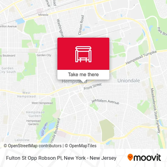 Fulton St Opp Robson Pl map