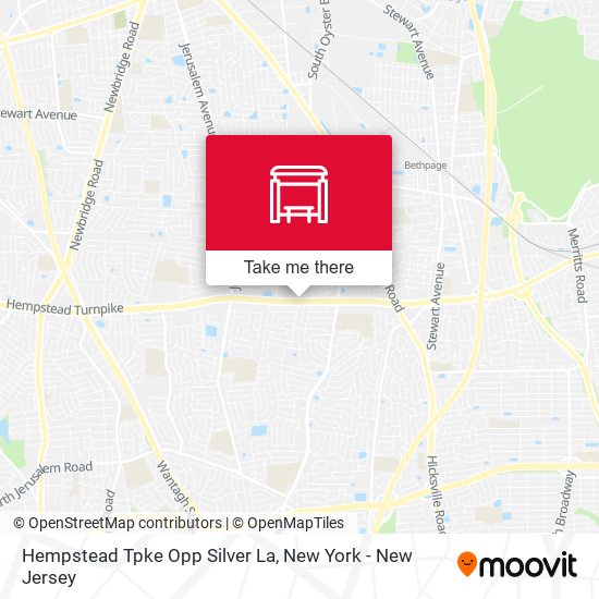 Mapa de Hempstead Tpke Opp Silver La