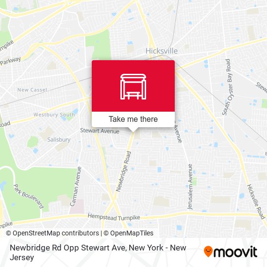 Mapa de Newbridge Rd Opp Stewart Ave