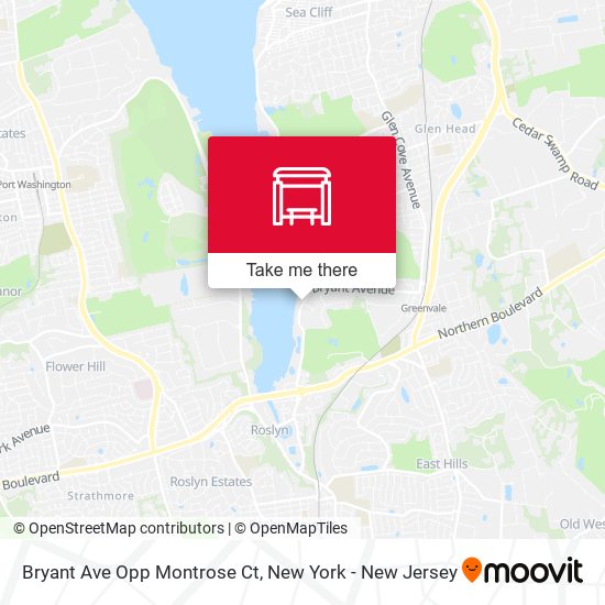 Mapa de Bryant Ave Opp Montrose Ct
