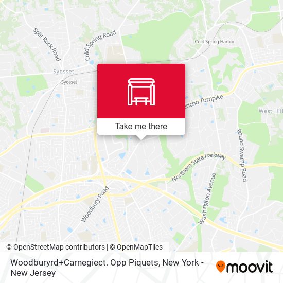 Woodburyrd+Carnegiect. Opp Piquets map