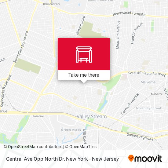 Mapa de Central Ave Opp North Dr