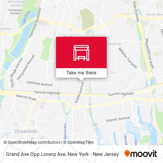 Grand Ave Opp Lorenz Ave map
