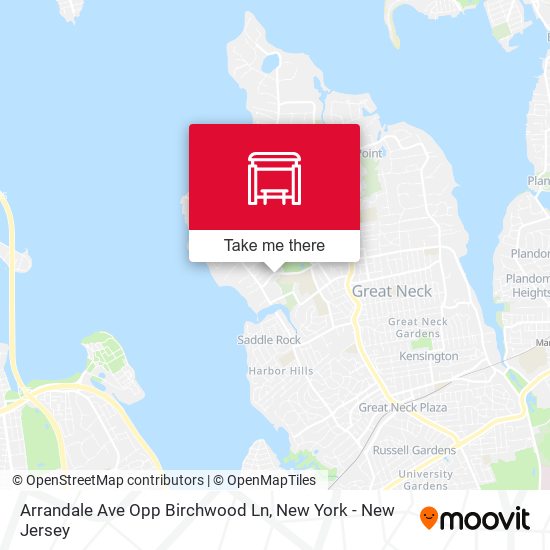 Mapa de Arrandale Ave Opp Birchwood Ln