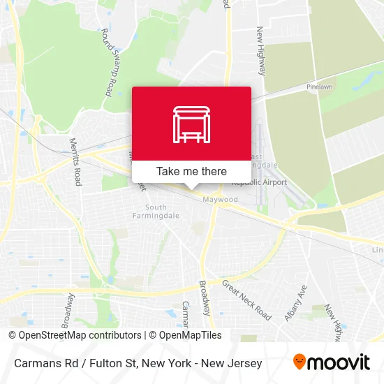 Carmans Rd / Fulton St map