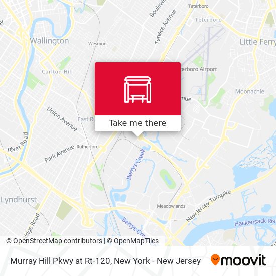 Mapa de Murray Hill Pkwy at Rt-120