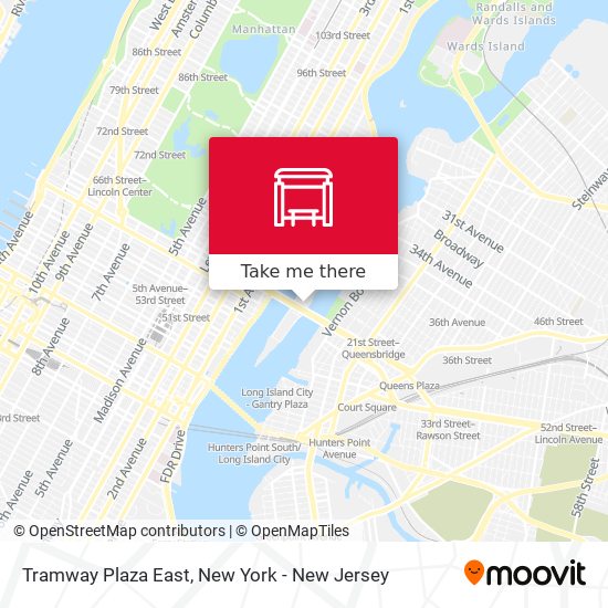 Tramway Plaza East map