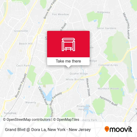 Grand Blvd @ Dora La map