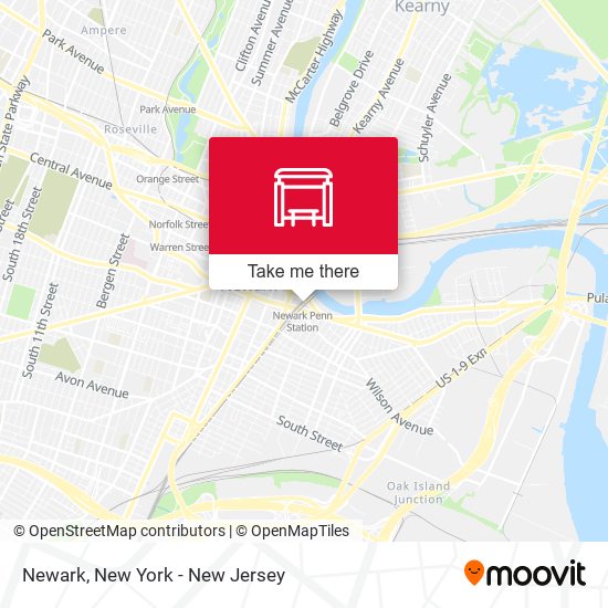 Mapa de Newark