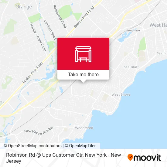 Robinson Rd @ Ups Customer Ctr map