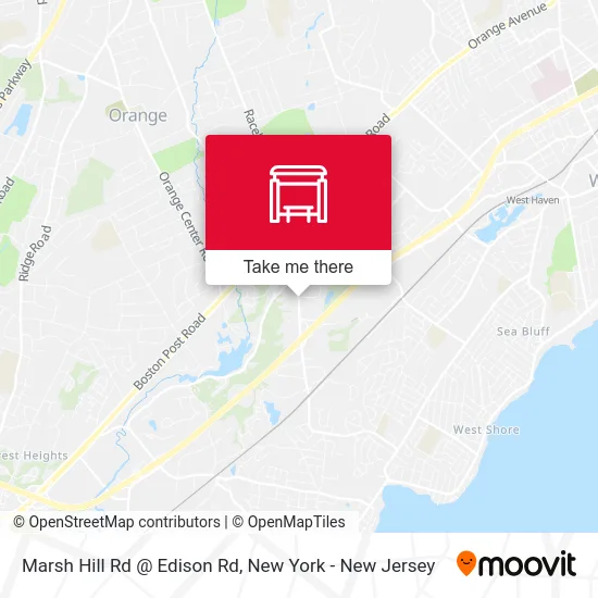 Marsh Hill Rd @ Edison Rd map