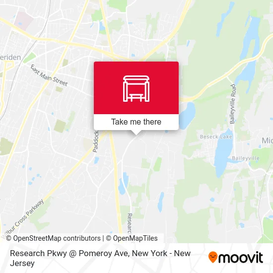 Research Pkwy @ Pomeroy Ave map