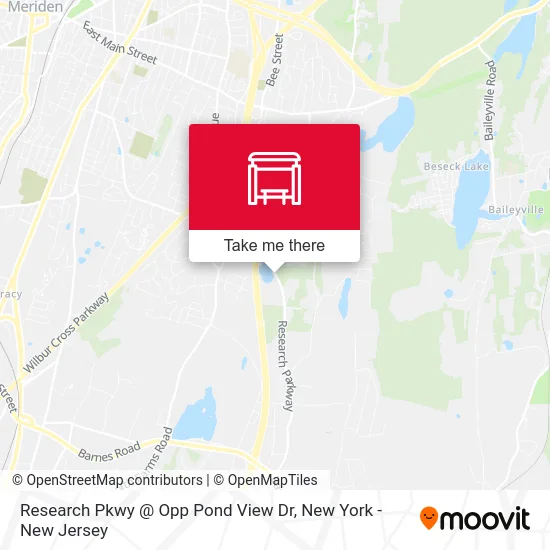 Research Pkwy @ Opp Pond View Dr map