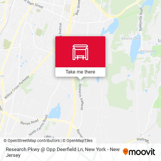 Mapa de Research Pkwy @ Opp Deerfield Ln