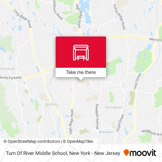 Mapa de Turn Of River Middle School