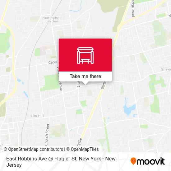 East Robbins Ave @ Flagler St map