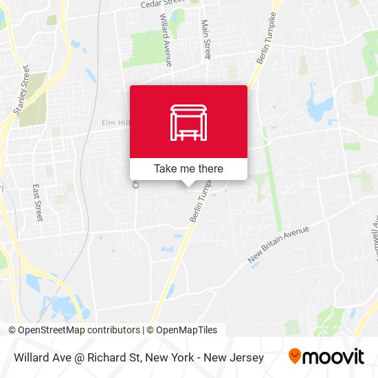 Willard Ave @ Richard St map