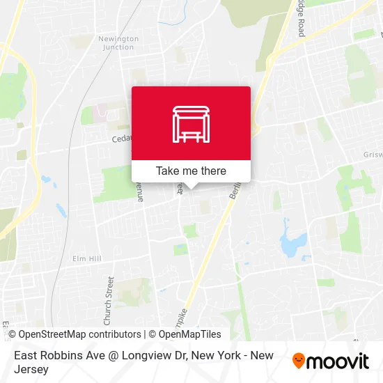 East Robbins Ave @ Longview Dr map