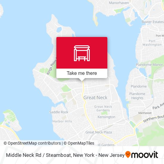 Mapa de Middle Neck Rd / Steamboat