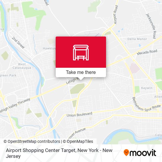 Airport Shopping Center Target map