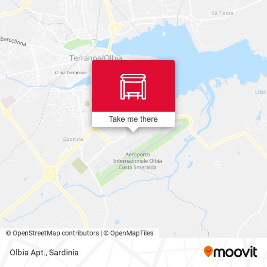 Olbia Apt. map