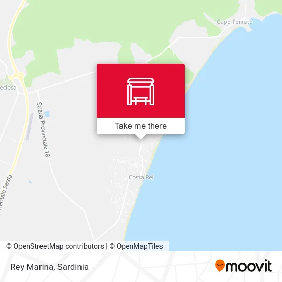 Rey Marina map