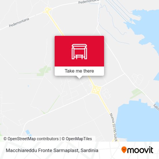 Macchiareddu Fronte Sarmaplast map