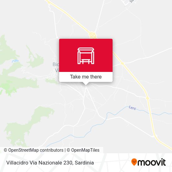 Villacidro Via Nazionale 230 map
