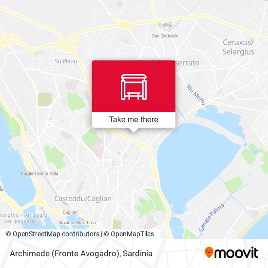 Archimede (Fronte Avogadro) map