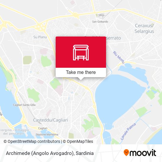 Archimede (Angolo Avogadro) map